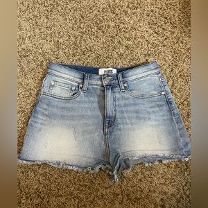 victoria’s secret pink jean shorts